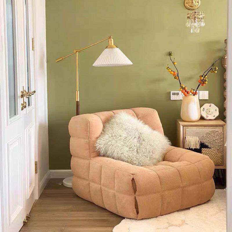 家具简约单人沙发椅复古灯芯绒椅子布艺沙发客厅懒人卧室家用,鲜花速递/花卉仿真/绿植园艺,割草机/草坪机,淘宝优惠券,粉丝福利购,淘宝优惠卷