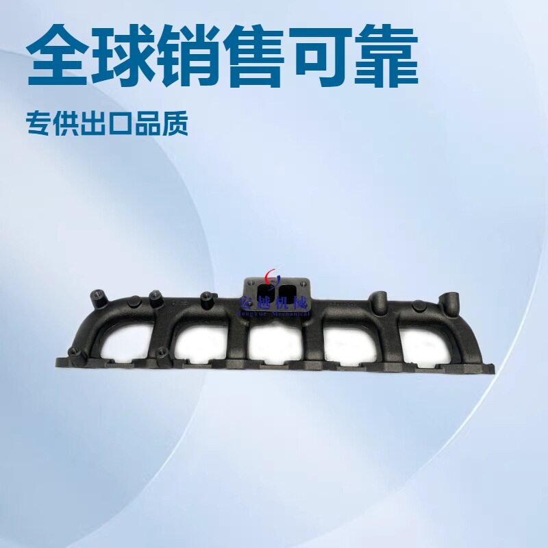 ME088820 排气歧管适用于小松PC200-6 6D34发动机配件铸钢图片