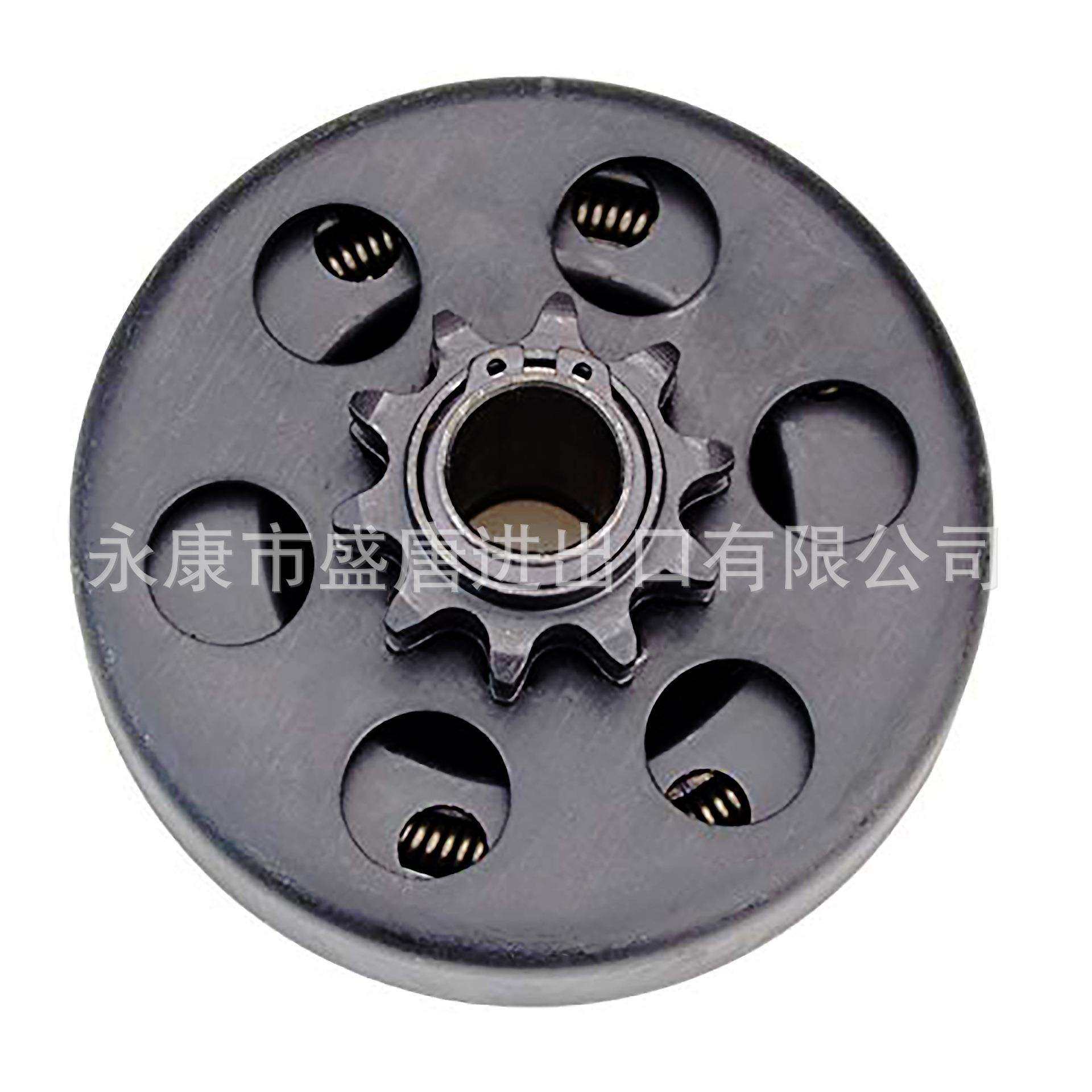 3/4''轴10齿168cc168F发动机离合器甩块整轴长55MM