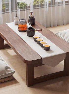 飘窗小桌子折叠炕桌家用榻榻米桌子小茶几床上学习矮桌飘窗桌