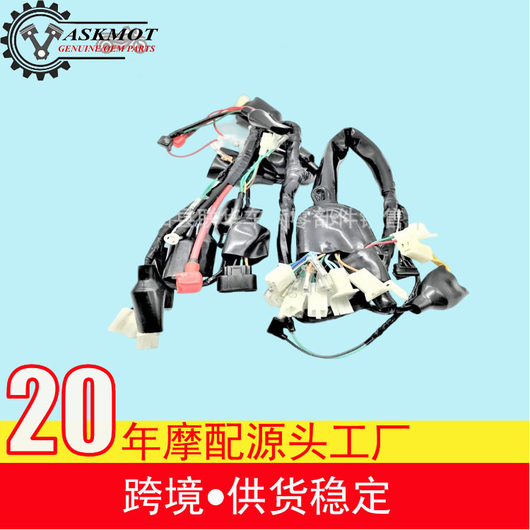 济南轻骑藏獒QM200GY QM200GY-B GXT200主线束 全车线