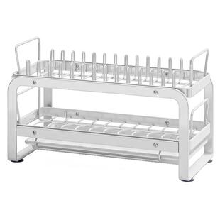 放碗橱碗碟收纳层架d盘子碗盘整体沥水架抽屉厨房置物架柜抽拉式