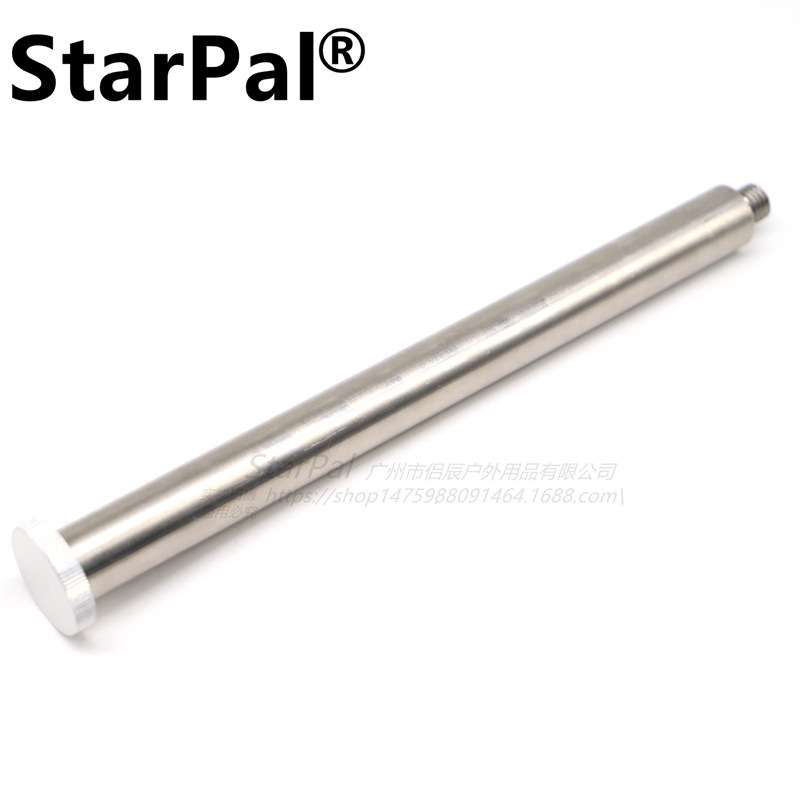 StarPal赤道仪 304不锈钢重锤杆M12带螺丝  AM5平衡杆 天文配件