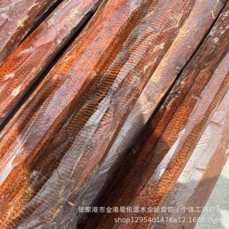 蛇纹木原木批发蛇桑木精挑花纹满纹工艺品料