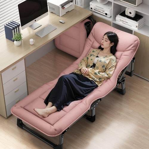 折叠床办公室单人床午休躺椅家用简易便携行军床成人小床午睡