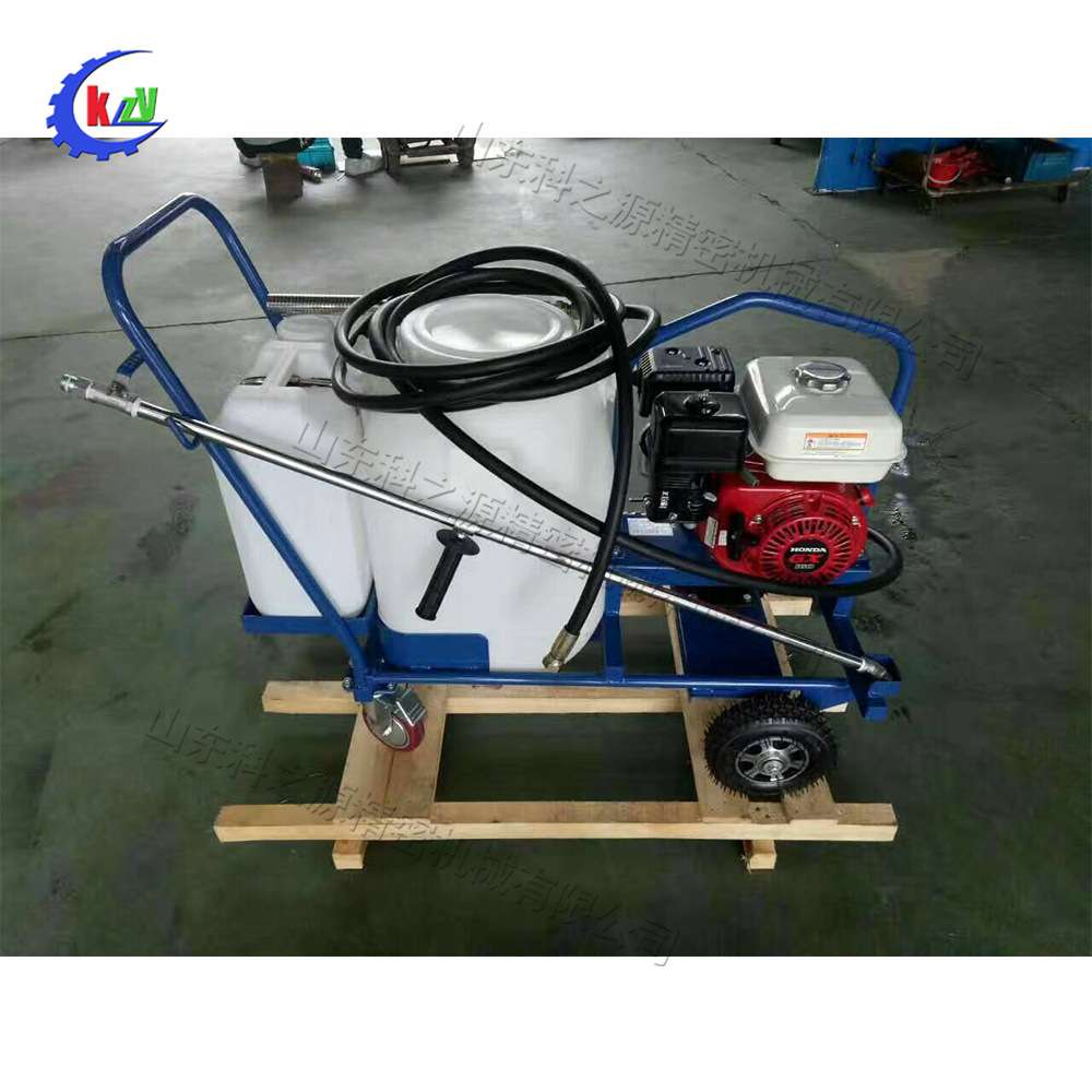 小型乳化沥青喷洒机 手推式道路沥青撒播机 路面养护配套洒布机