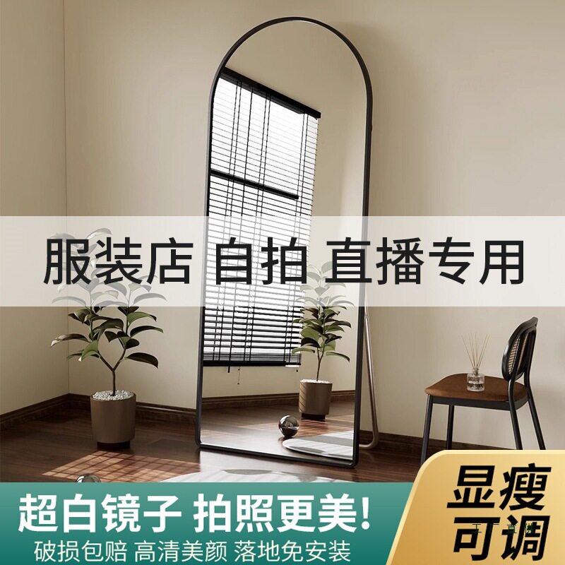 落地全身穿衣镜显瘦美颜显高