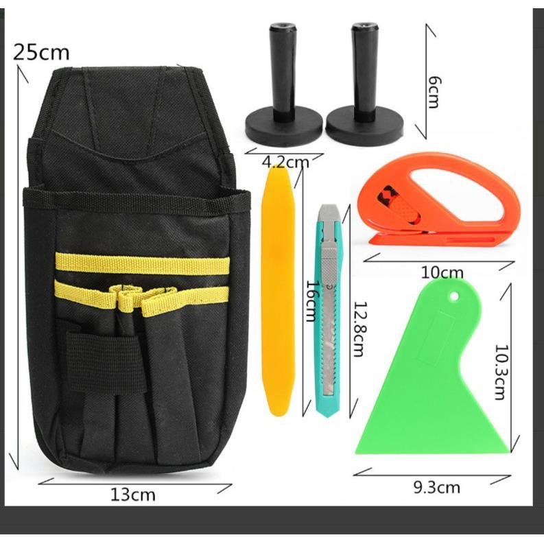 STR汽车专业改色贴膜工具套装隐形车衣贴膜7件套装贴膜工具刮板