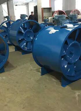 正压送风机混斜流风机GXF-II-4.5A0.55KW低噪声斜流式通风机