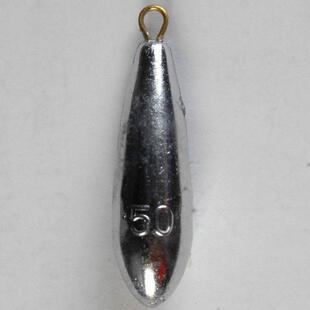 柳叶形铅坠铜环铅陀水滴型铅坠