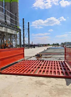 鲁鸿工程洗轮机洗车机整体烤漆经久耐用承重力强