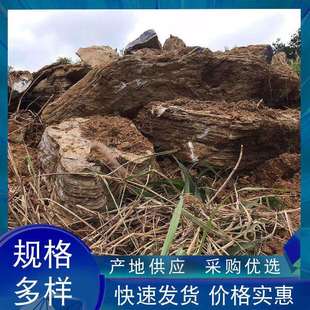 千层石天然假山石室内外景观石千层石假山造景花园驳岸流溪石