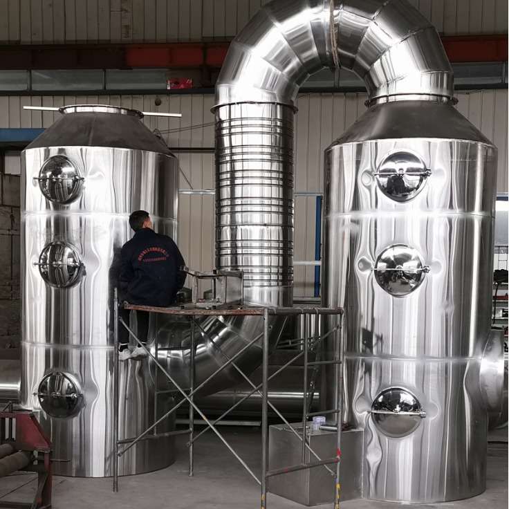 天津市滨海新区西青区津南区北辰区武清区宝坻区不锈钢喷淋塔 1