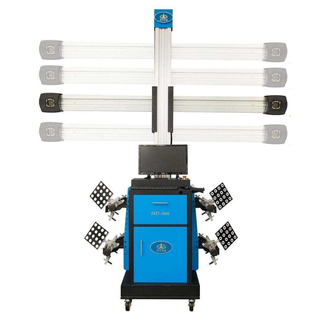 营口战雄3D供应四轮定位成套汽修设备拆胎平衡举升机