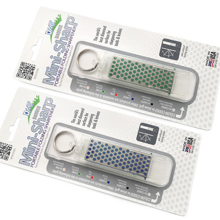 DMT磨刀石F70E  钥匙扣绿色磨刀石  1200目精磨金刚石磨刀石