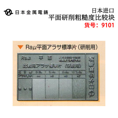 原装日本金属电铸表面粗