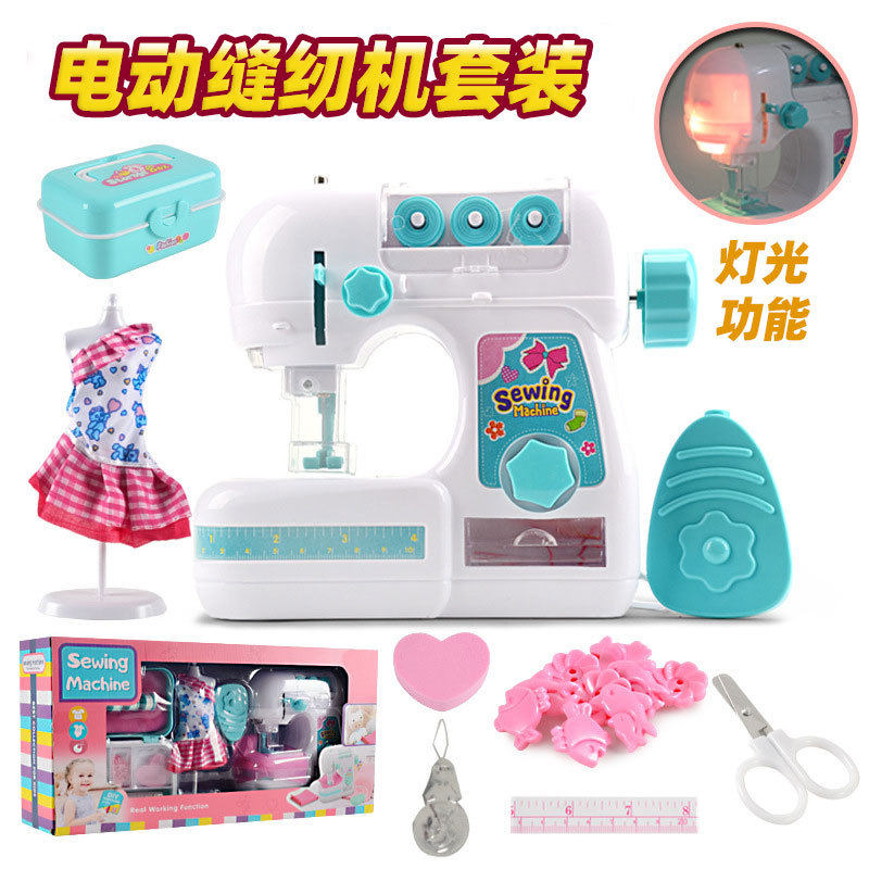 童喆跨境儿电动缝纫机玩具