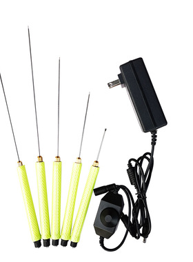 黄色电热笔不锈钢电热笔烙铁头泡沫切割笔泡沫雕刻工具电热刀切割