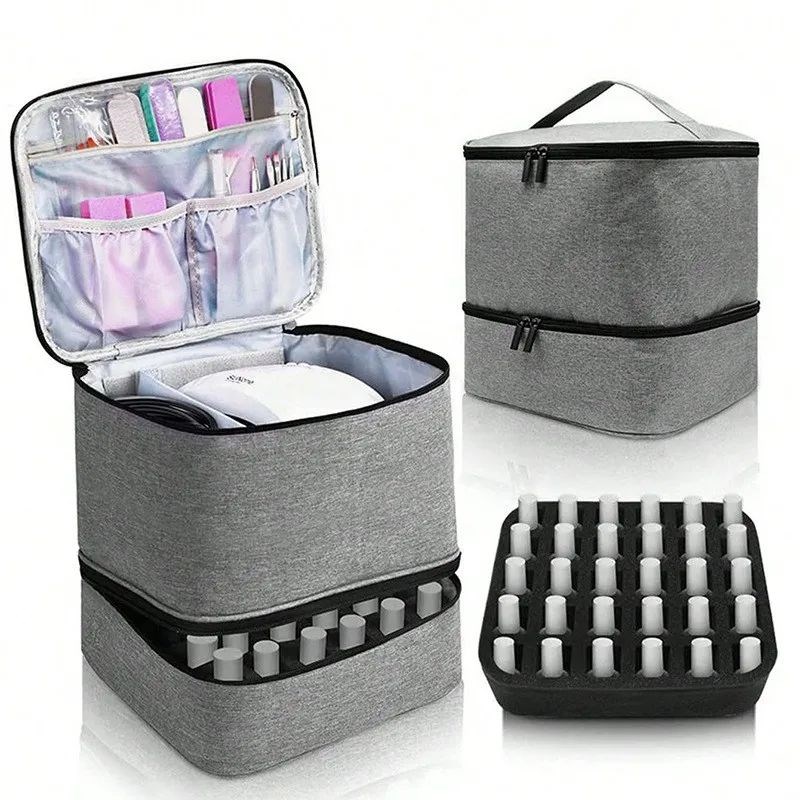 Nail Polish Storage Bsag Essential Oil Bag Portable Cosmetic