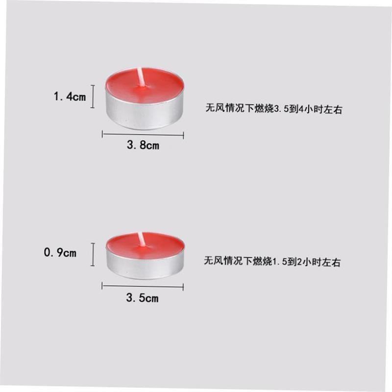 50pcs/Pack Flameless Candles Tea Lights CandlUe Tealight