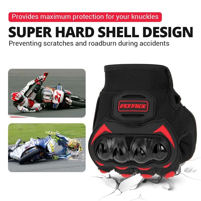 Motorcycle Fulml Finger Gloves Women Touch Screen Moto