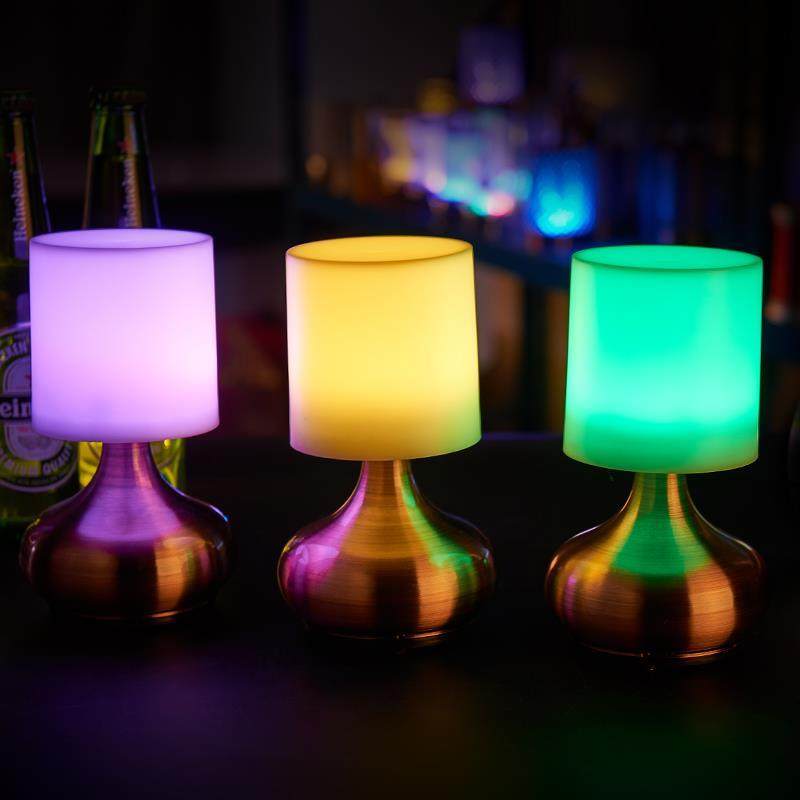 酒吧桌灯复古怀旧充电ld吧台灯创意个性七彩吧氛围灯酒吧台灯,家装灯饰光源,装饰台灯,淘宝优惠券,粉丝福利购,淘宝优惠卷