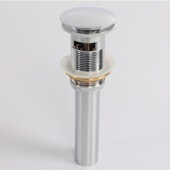 出口台盆大盖弹跳式 下水器面盆玫瑰金色铬色落水器洗脸盆