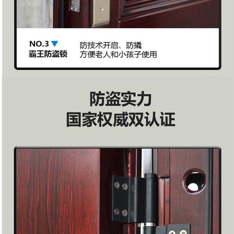 入户防盗门铁门白色门单门子母门进户门安全门出租上包安