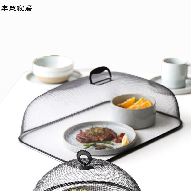 菜罩餐桌食物防尘防苍蝇长方形圆形遮盖菜饭罩