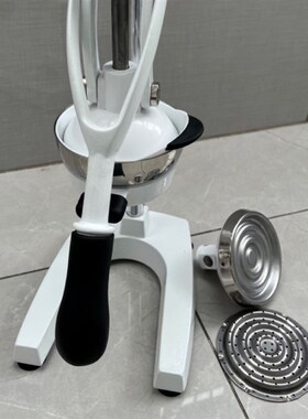 美迪力直销商用家用五代白色摆摊橙子果汁手动榨汁机鲜榨石榴