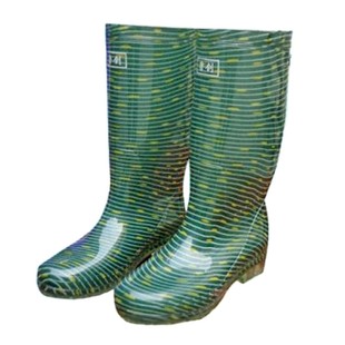 潮春秋夏 防滑橡胶底可加绒棉套内胆冬雨靴保暖水鞋 高筒雨鞋 女士款