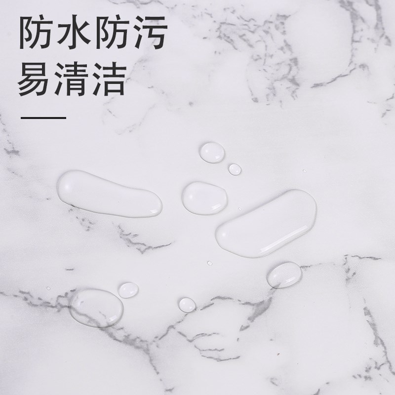 大理石墙壁纸墙纸自粘电视背景墙面遮丑装饰仿瓷砖墙贴铝塑板pvc