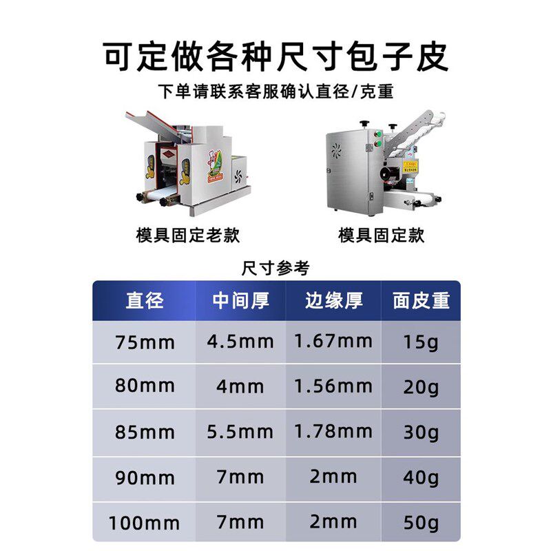 包子皮商用全自动仿手工擀皮汤包皮肉包皮压皮