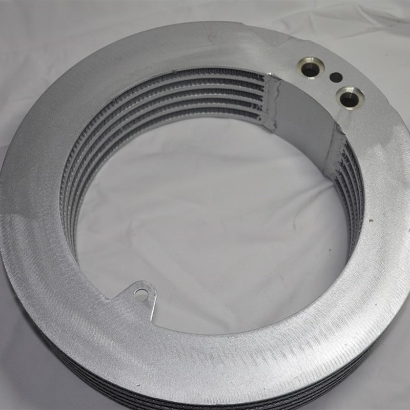 R0100真空泵散热油管R010/R002D普旭真空泵散热器五层和九层