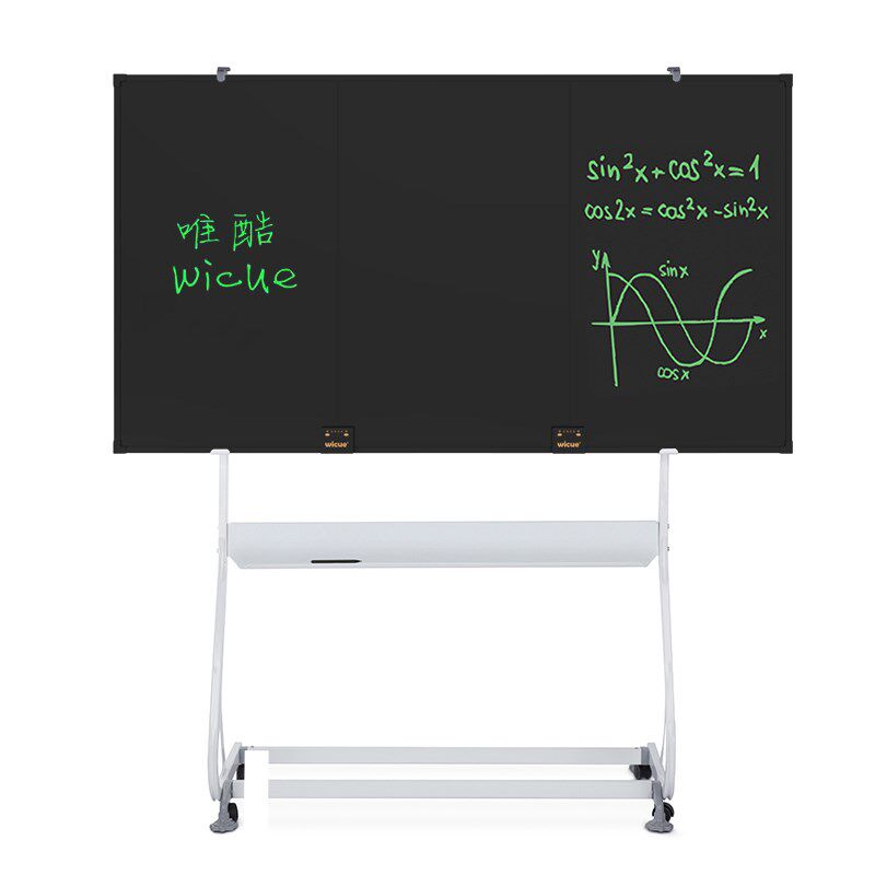 唯酷分屏擦除教学办公黑板支架款充电液晶手写板写字板