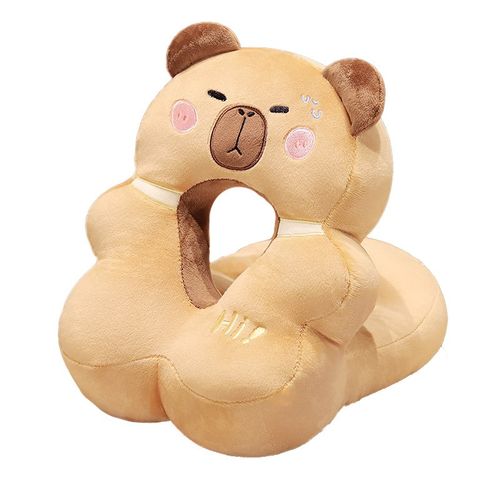 爱水豚午睡枕学生趴睡枕头办公室抱枕女生睡觉趴趴枕头桌上午休