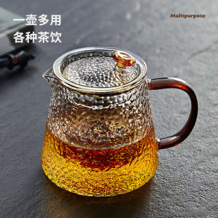 茶壶玻璃煮茶壶煮茶器耐高温过滤单壶泡J茶烧水壶家用养生功夫茶