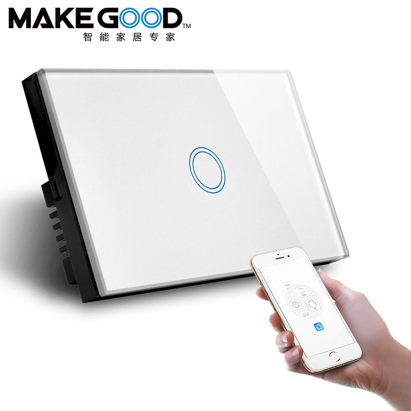 WiFi开关 1开单控 手机无线控制wifi墙壁开关 美凯帝120/118开关,电子/电工,智能开关,淘宝优惠券,粉丝福利购,淘宝优惠卷