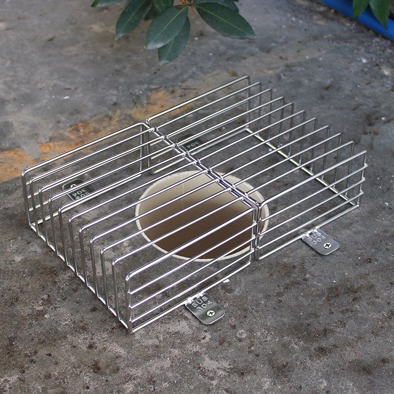 304不锈钢天台阳台落水管方形地漏防堵网罩下水道过滤挡叶防鼠