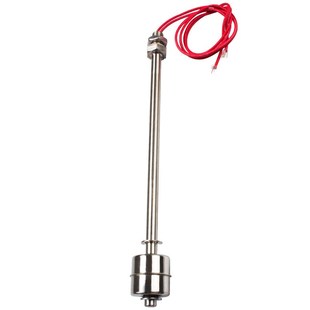 伊莱科200102A1不锈钢浮球开关自动水位控制器直型杆长200mm