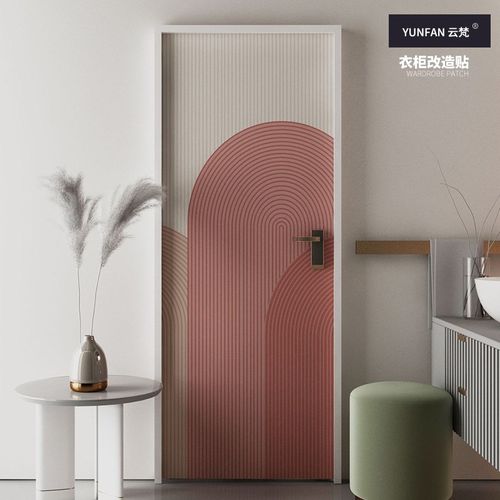 浴室门厕所门推拉门房门翻新贴移门改色贴纸玻璃门木门遮丑贴防水