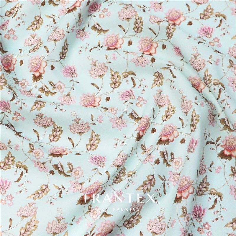 全棉府绸手工清新碎花纯棉印花布料春夏季服装连衣裙子衬衫面料