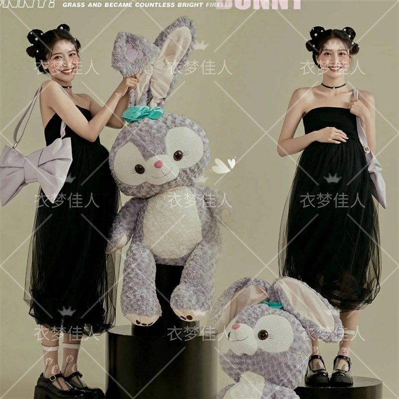 影楼新款孕妇拍照服装个性甜美抹胸连衣裙大肚孕妈艺术照摄影主题