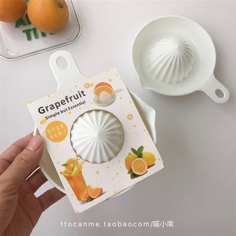 (做1杯橙汁)手动橙子榨汁器 西柚柠檬易出汁小挤汁机压家用水果汁