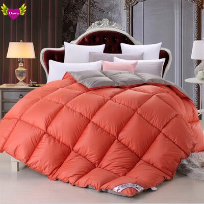 95% whcite goose down winter quilt comforter blanket duvet