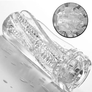 Soft Vagina Masturbator Transparent Male Toys Pussy nCup Sex