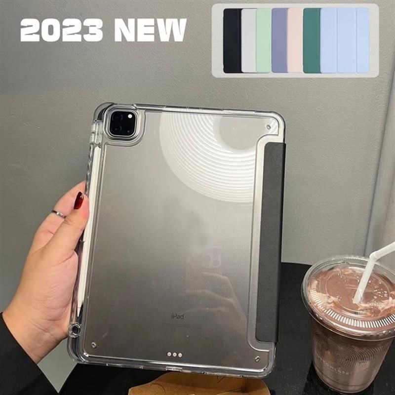 适用于ipad 10th Gen clear case 202D2 ipad pro 11 12.9 case i