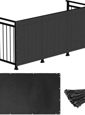 隔离护栏围栏楼梯防风防护网阳台露台儿童安全网栏杆隐私遮挡板