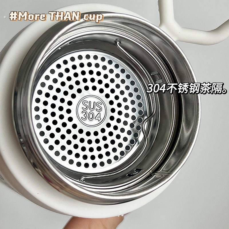 迷你保温杯女高颜值可爱2024新款小巧可携式咖啡随行杯茶隔直饮水