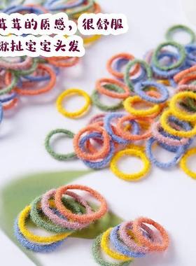 儿童宝宝皮筋不伤发小号扎小啾啾拇指发圈弹性好头饰婴儿皮筋头绳